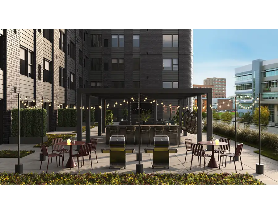 The Mercer | Outdoor Terrace